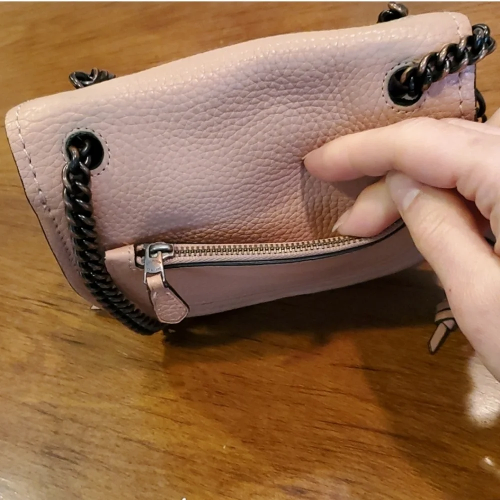 Coach Shadow blush convertible crossbody